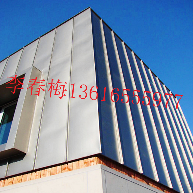 钛锌板金属屋面板厂家 系统定制矮立边屋面图片