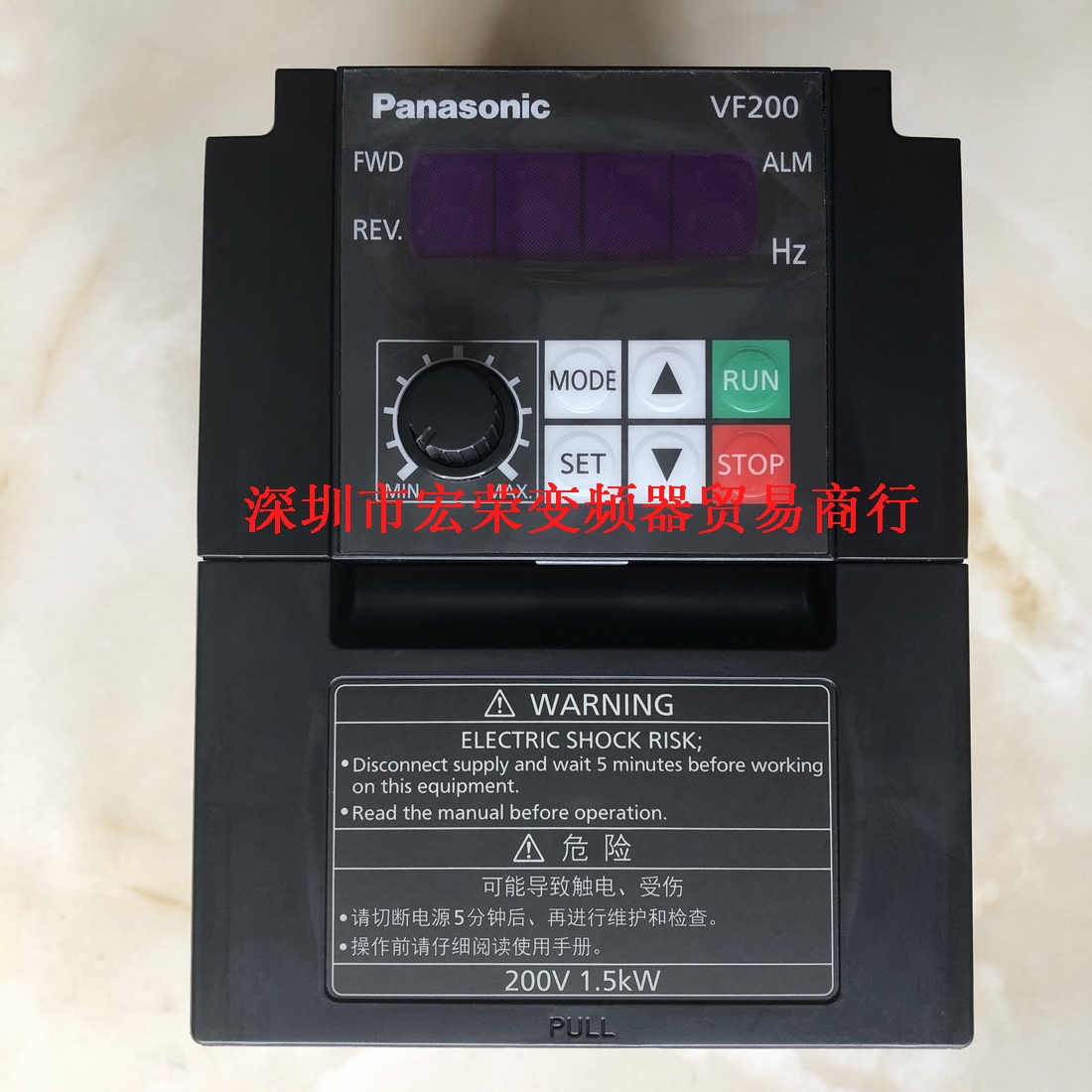 Panasonic变频器AVF200-0152及面板