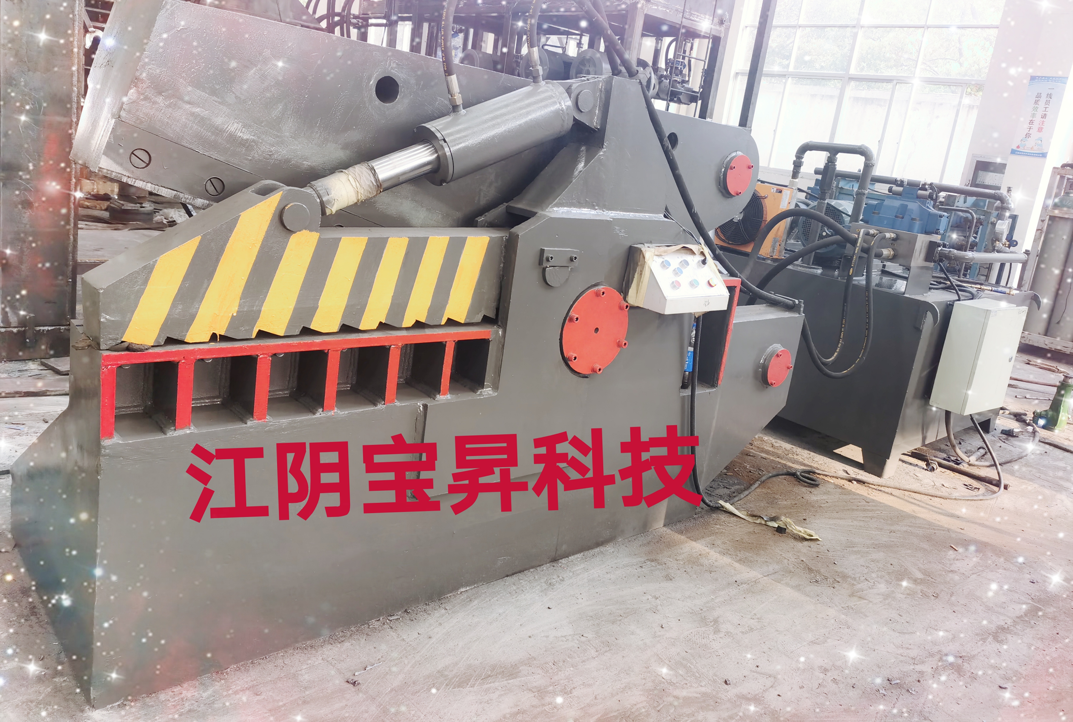 江阴宝昇科技250吨金属剪切机