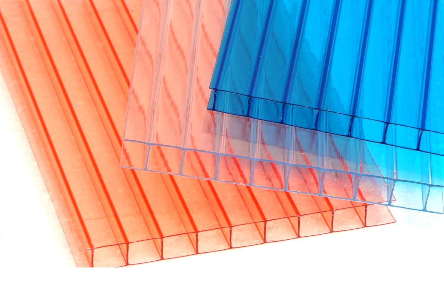 PC阳光板透明湖蓝阳光板生产加工 PC湖蓝阳光板