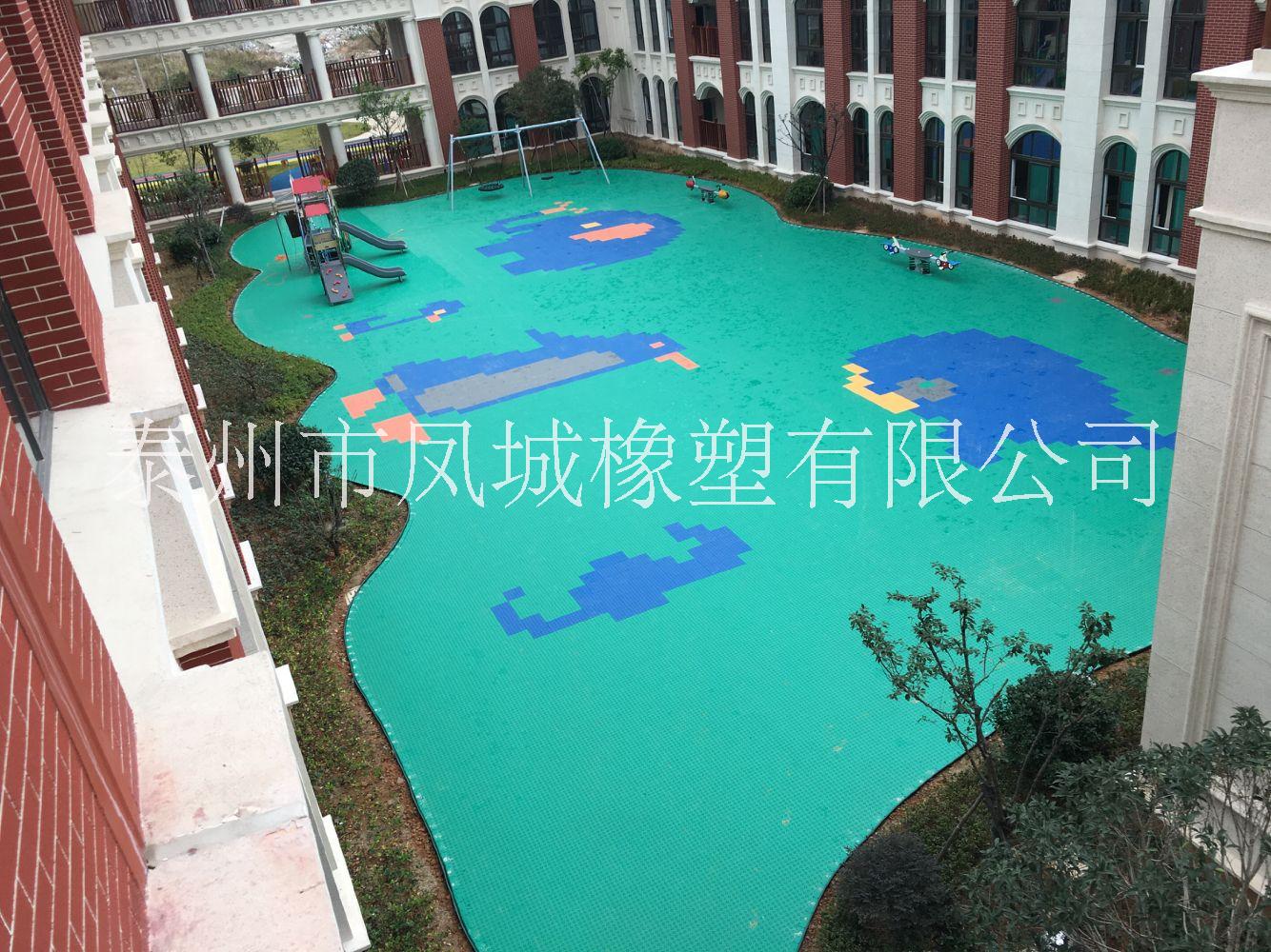 南京篮球场悬浮地板拼装地板工程包工包料图片