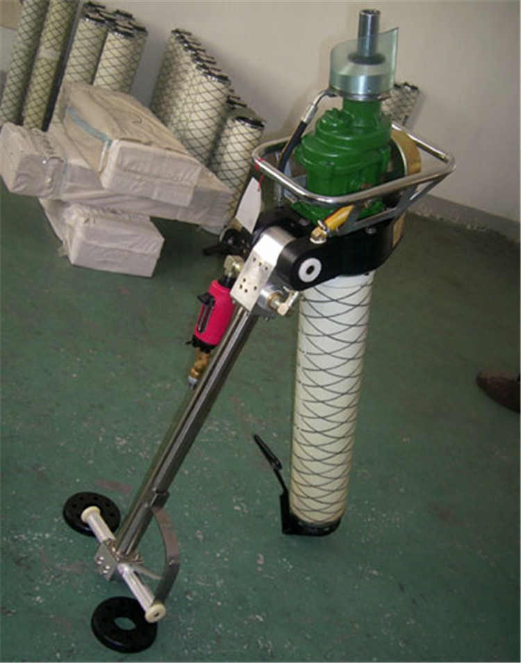 石家庄市气动锚杆钻机厂家MQT气动锚杆钻机——MQT-110/2.8气动锚杆机、 玻璃钢气腿设计