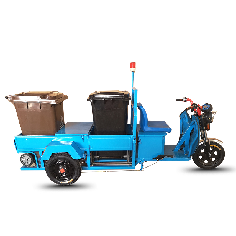 电动三轮垃圾车 分类四桶运输车销售报价 三轮垃圾车