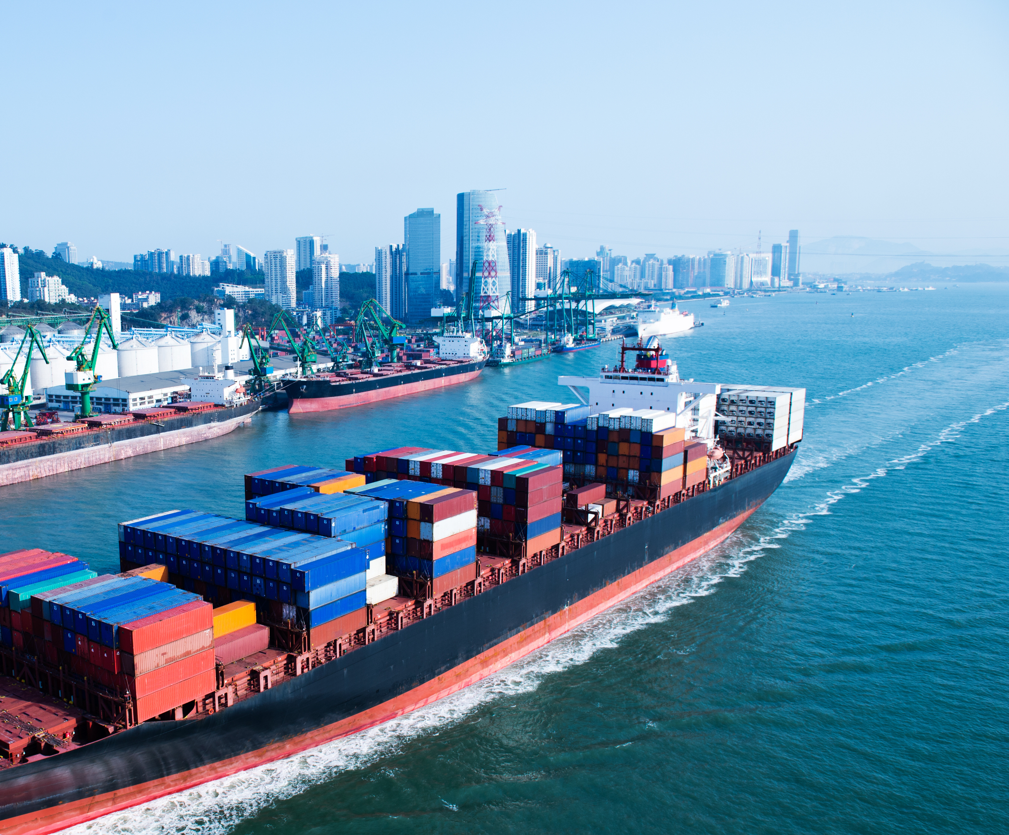 中国到韩国食品海运专线 双清包税到门服务