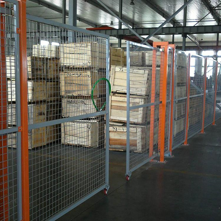 厂家生产车间隔离栅 工厂室内框架防护网 浸塑喷塑防护网