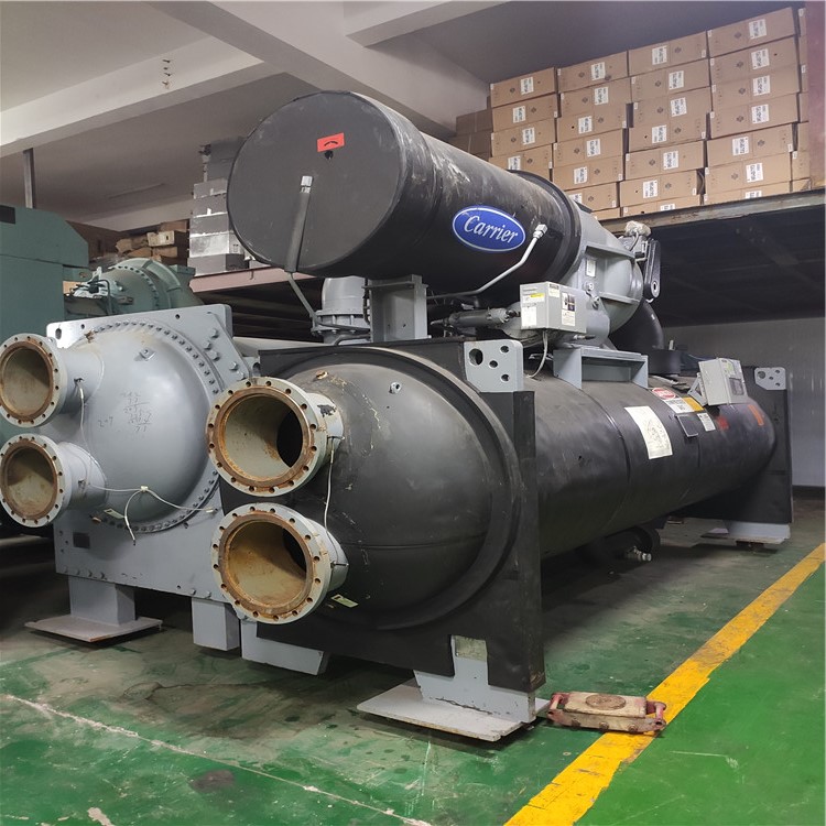 上海市1300冷吨开利离心式冷水机组厂家二手 1300冷吨开利离心式冷水机组中央空调 开利离心机 开利冷水机 开利水冷机