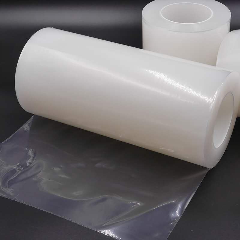 顺德乐从铝板透明pe保护膜 PE静电透明保护膜 五金建材PE薄膜 聚乙烯膜图片