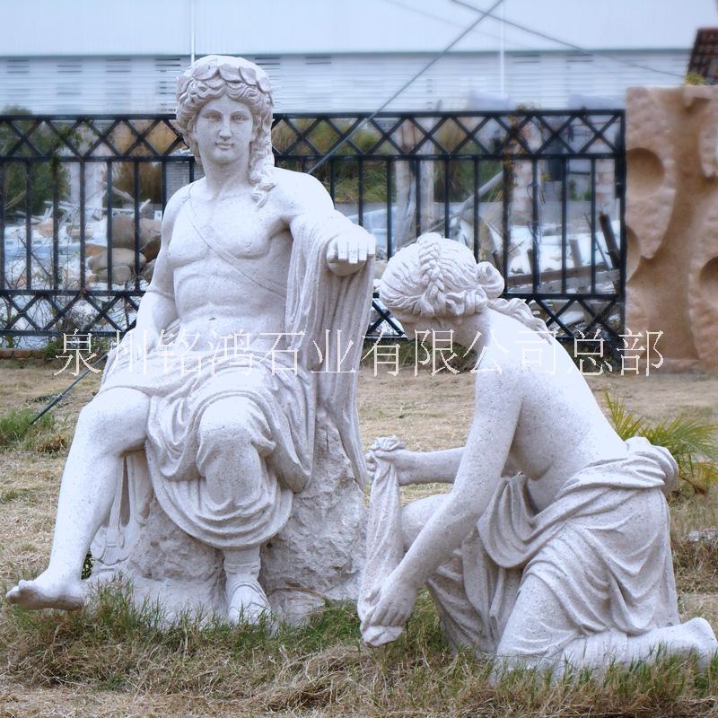 欧式人物石雕欧式人物石雕 广场景观西方人物雕塑摆件