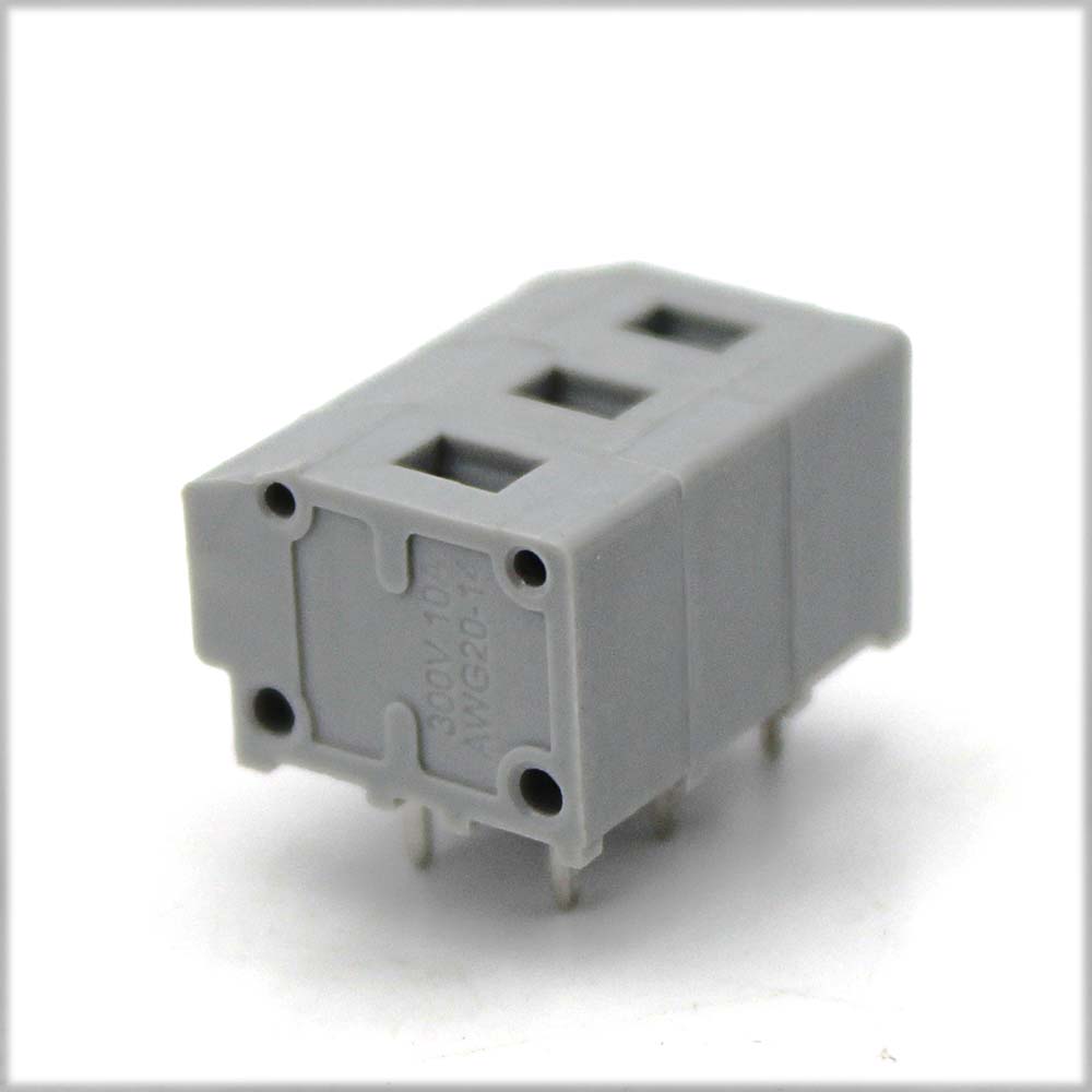 适配器免螺丝接线端子灰色7.5MM连接器 FS1.5-XX-500-07