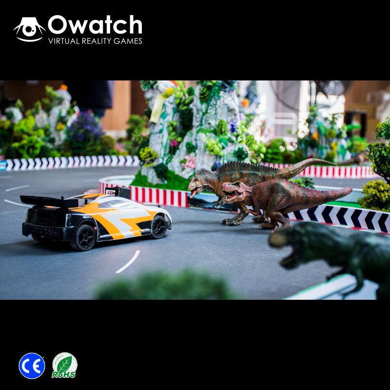 AR实景赛车模拟赛车恐龙主题AR实景赛车模拟赛车恐龙主题竞技体育真实赛车比赛
