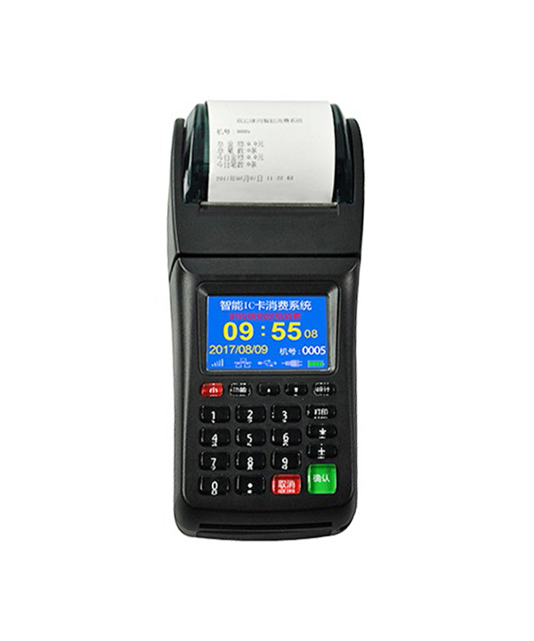云卡物联 手持消费机,便携简单,IC卡消费,自带小票打印功能 价格