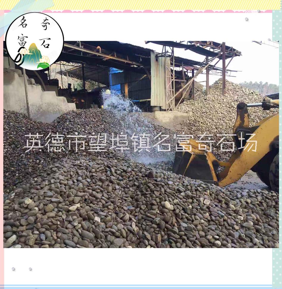 博罗鹅卵石铺路，广州鹅卵石厂家，过滤石鹅卵石铺面