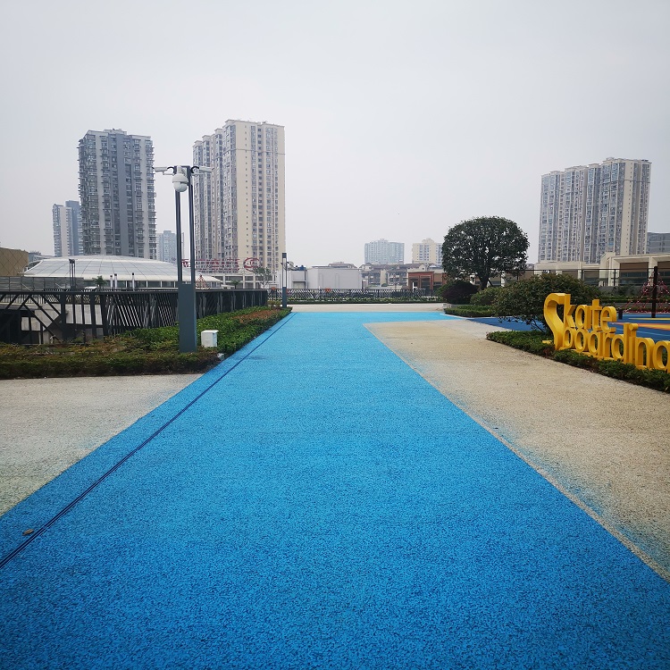 渭南市 混凝土透水 透水地面混凝土 透水彩色混凝土路面 厂家图片