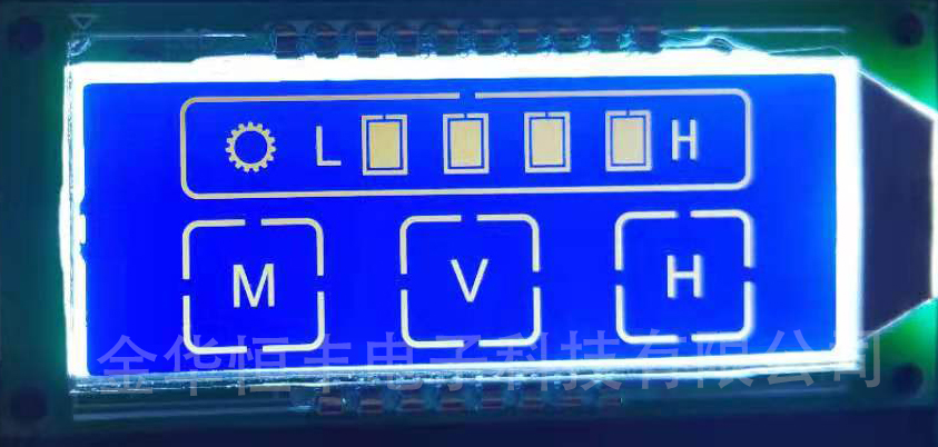 电量显示LCD除湿机LCD显示屏定制生产点钞机显示模组按摩椅手柄控制器显示屏图片