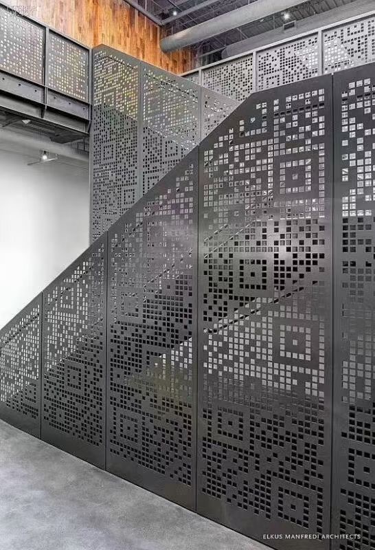 佛山市室内选用冲孔铝单板的装饰实际效果厂家室内选用冲孔铝单板的装饰实际效果