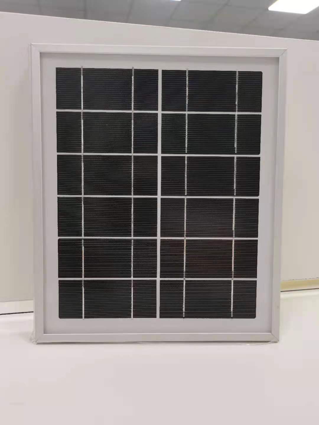 6V5W多晶玻璃组件深圳太阳能板厂家批发