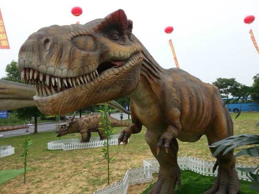 侏罗纪恐龙展览 大型仿真恐龙厂家出租图片