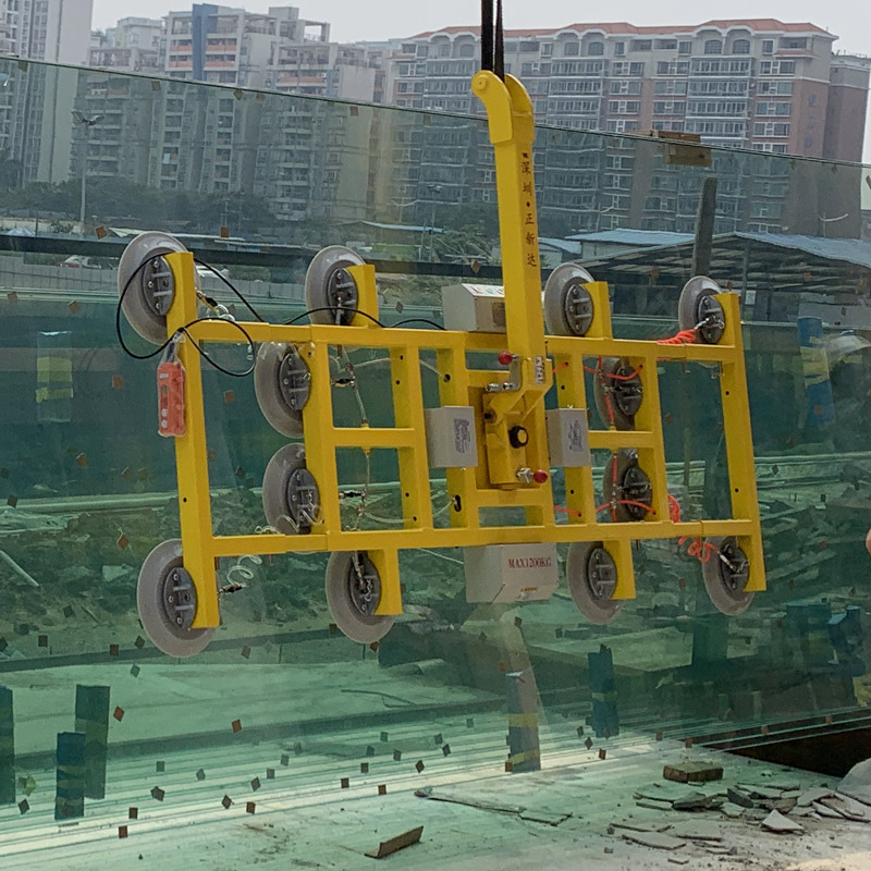 电动吸盘吊具正新达载重2200公斤重载型玻璃吸吊机旋转翻转电动吸盘吊具厂家生产经久耐用