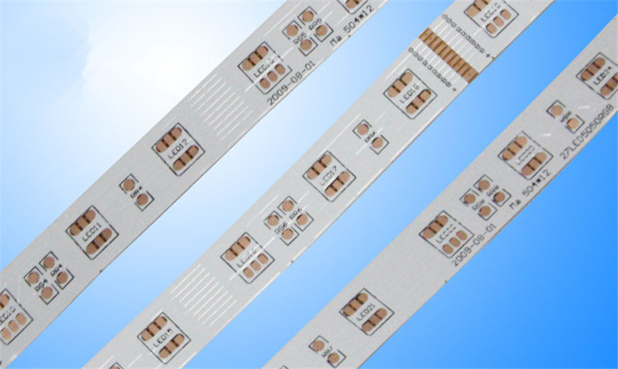 灯条PCB线路板 单面灯条软板 FPC灯条板厂家图片