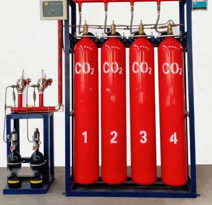 高压C02气体灭火系统 广州气宇生产厂家有质检报告