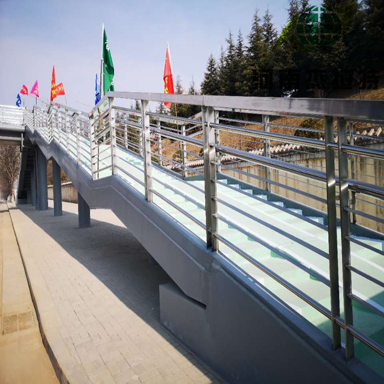 不锈钢天桥桥梁护栏车辆人行道隔离栏杆图片