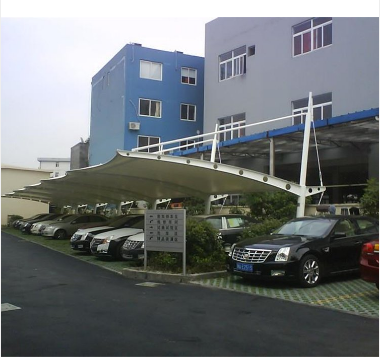 上海膜结构停车棚定制厂家安装 膜结构汽车停车棚