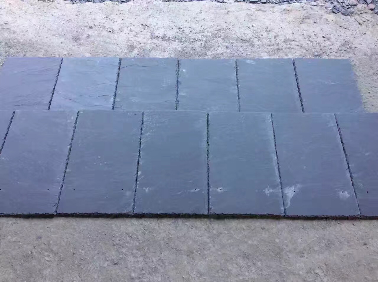 锈色石板瓦江西自然面石板瓦 板岩石板瓦定做 锈色石板瓦生产厂家