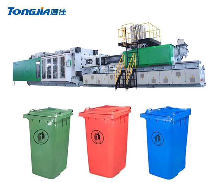 通佳塑料环卫垃圾桶注塑机240L垃圾桶注塑机