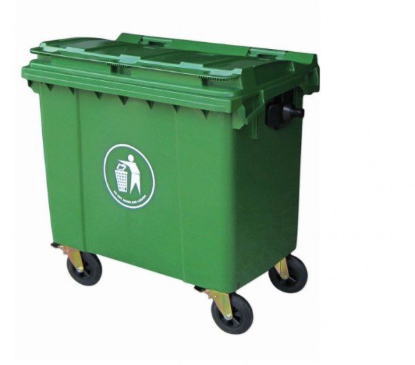 麟祥厂家供应 垃圾桶厂家  660升加厚垃圾桶 户外室内垃圾分类垃圾桶 厨余垃圾桶