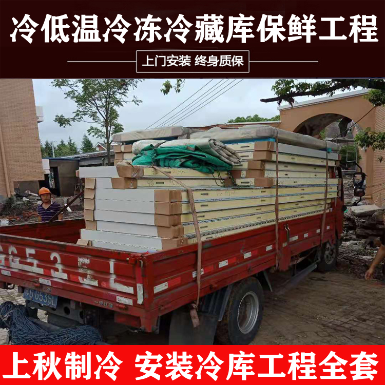 上海上秋冷库厂家速冻保鲜食品安装工程设计方案 免费上门测量图片