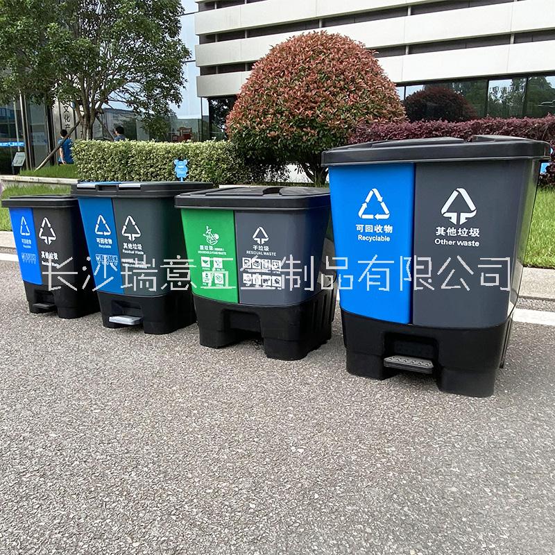 长沙市塑料垃圾桶厂家长沙塑料垃圾桶厂家 环保户外环卫清洁塑料桶