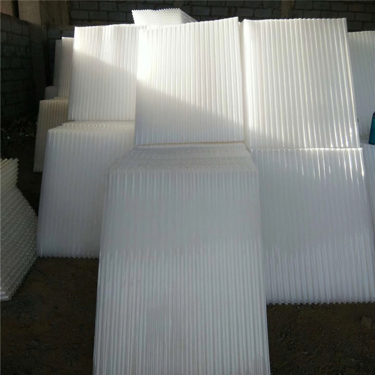 郑州市水处理六角斜管填料厂家水处理六角斜管填料 PVC斜板常德供应