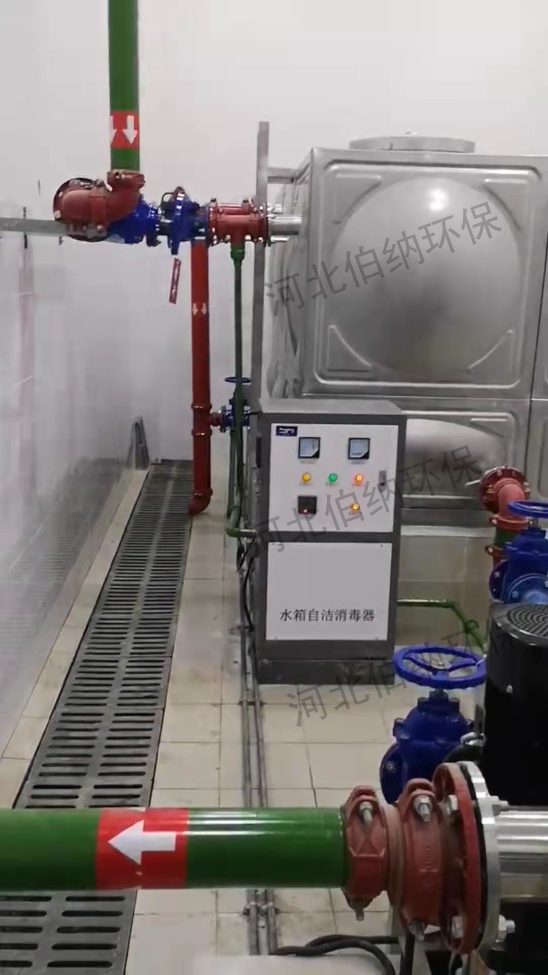 浙江水箱自洁消毒厂家供应 高位水箱 储水池 生活水箱 水产 养殖 海洋水消毒