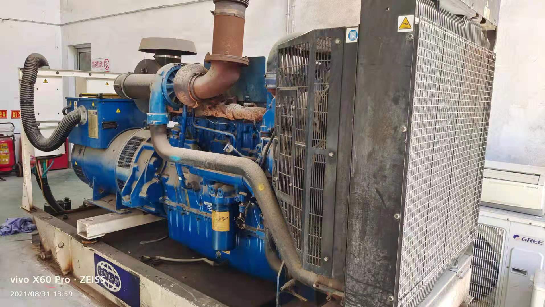 回收柴油发电机组公司 旧柴油发电机组回收 回收二手发电机组