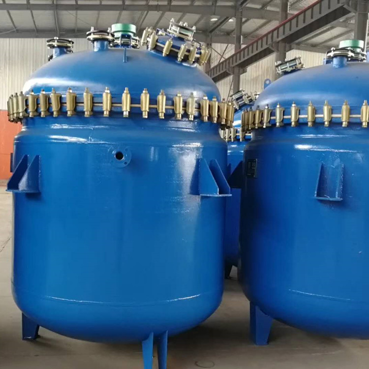 搪瓷反应釜反应罐 耐腐蚀液体反应罐生产供应商