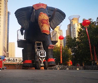 网红巡游机械大象出租出售 机械大象供应商图片