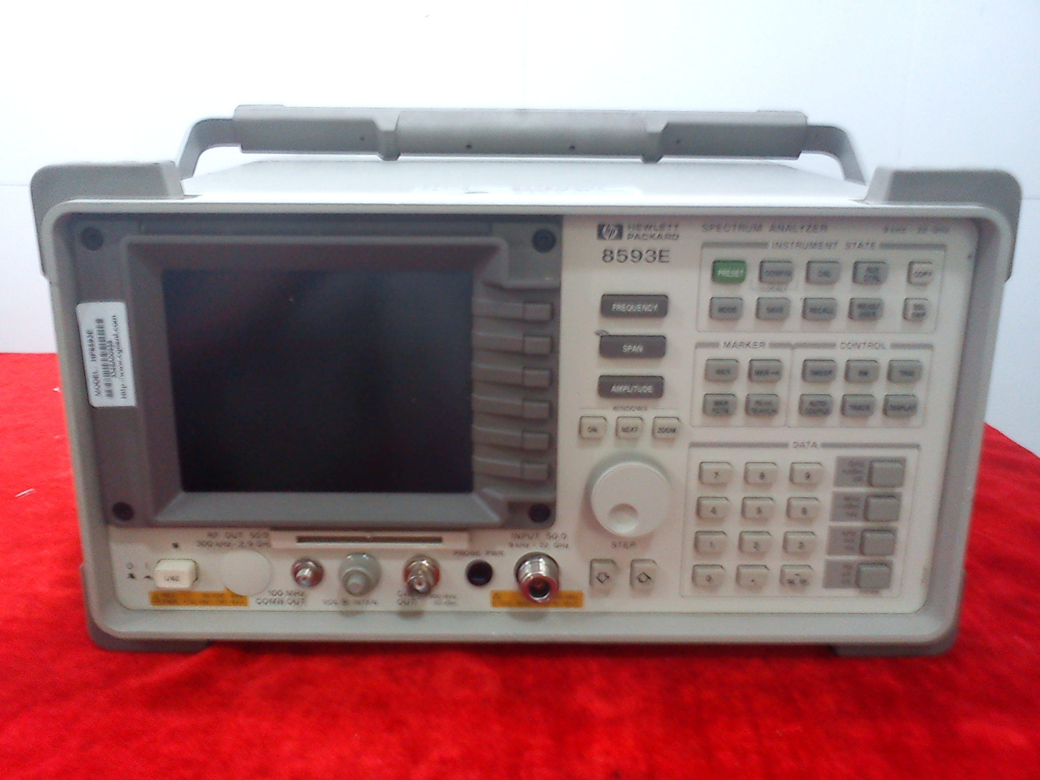 深圳市频谱分析厂家便携式频谱分析仪HP8594E的8595 8596