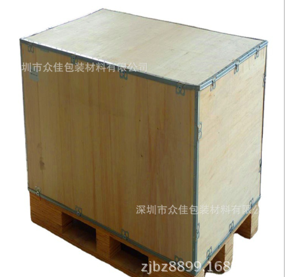 钢带木箱厂家报价、深圳钢带木箱公司
