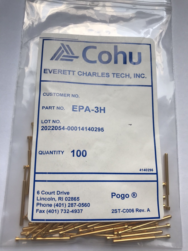 特价销售美国ect进口测试探针 epa-3h大电流探针 ect pogo探针图片