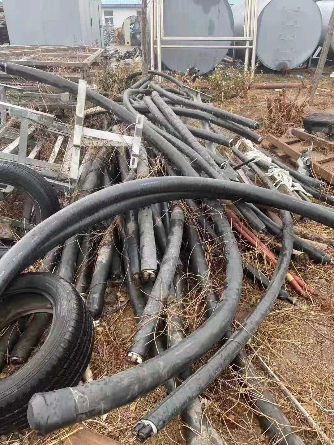 南阳市电缆回收  废旧电线电缆回收多少钱一吨，电力电缆回收厂家图片