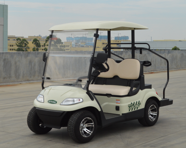2座高尔夫球车，电动观光车，新能源车，电动车图片