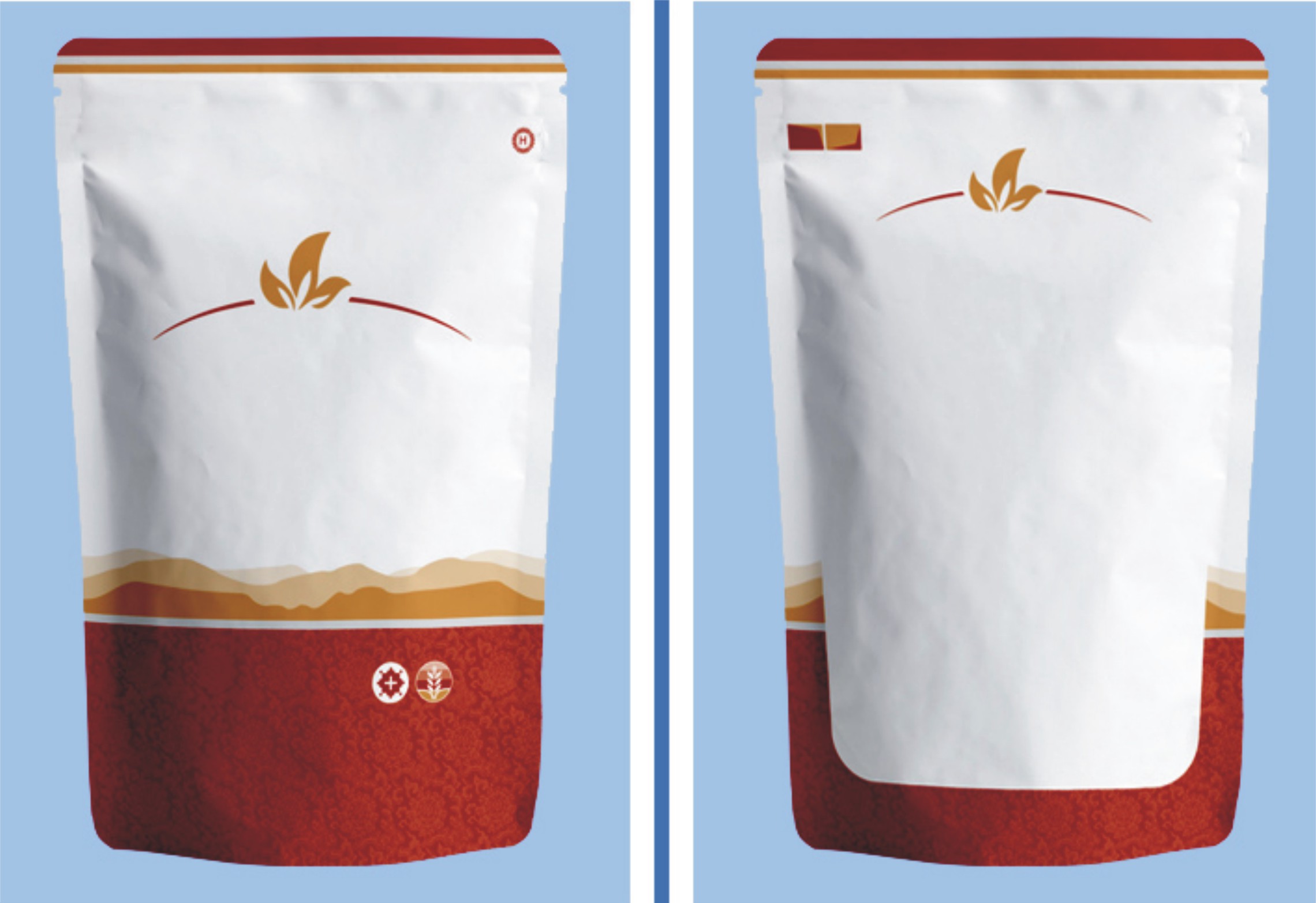 铝箔袋定制食品包装袋自封自立袋子风琴自立三边八边真空熟食奶茶叶袋定做通用饲料添加剂塑料兽铝箔纸袋定做图片