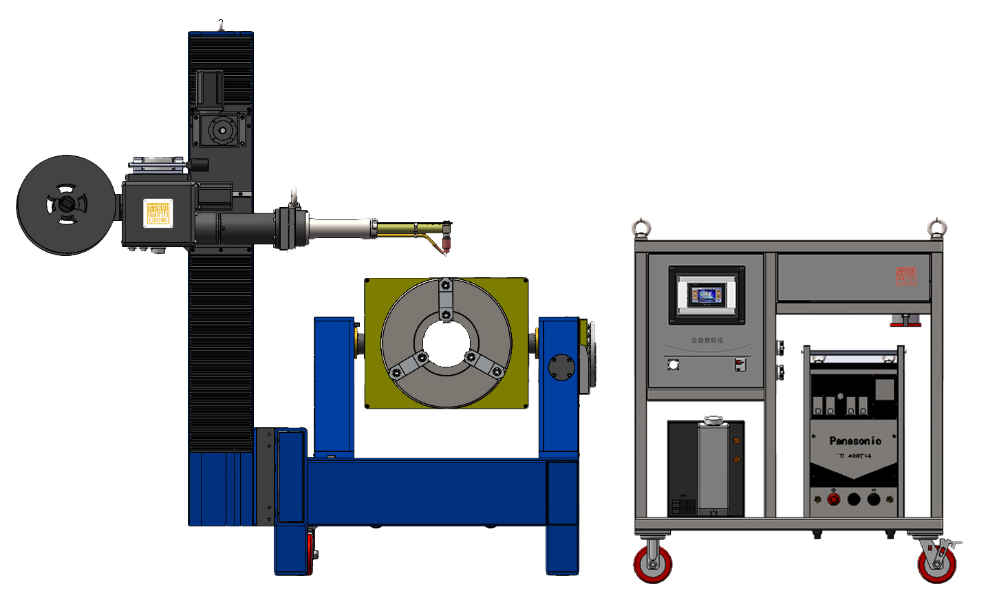 管法兰自动焊机  自动焊接设备 自动焊接机 管道自动焊接设备
