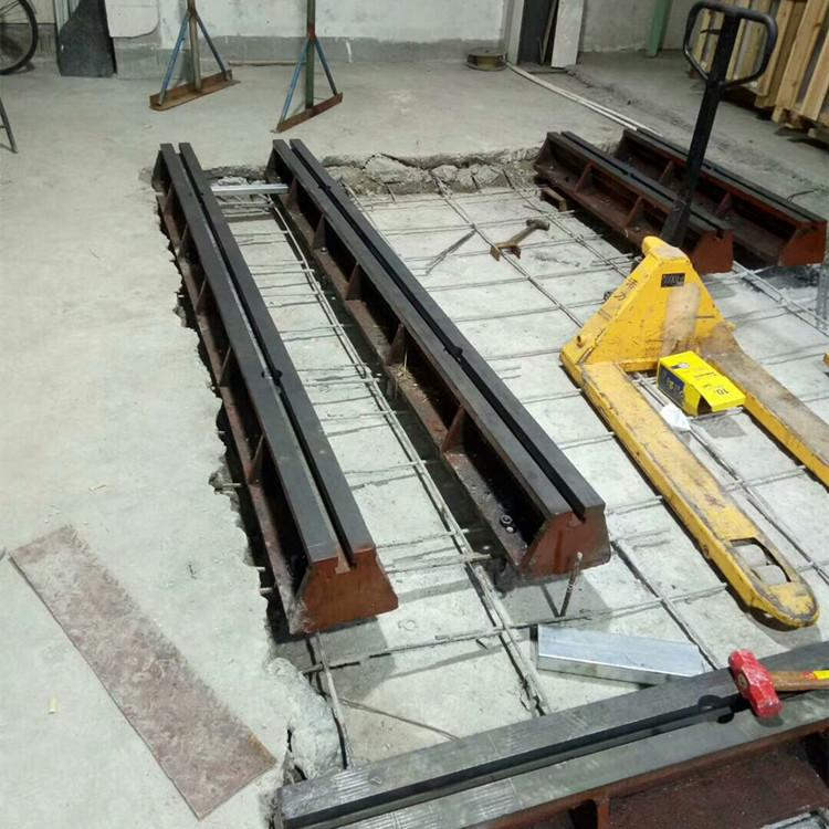 铸铁地轨28开口T型槽 地槽铁方案节约  售5米槽铁带图纸