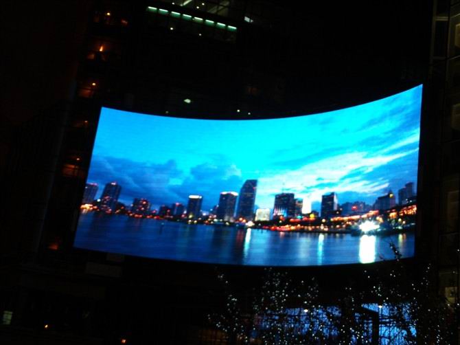 安徽巢湖显示屏巢湖拼接屏会议大屏室外大屏图片