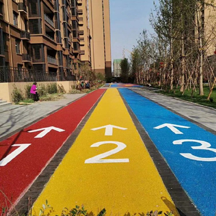 上海公园彩色混凝土透水路面双丙聚氨酯罩面剂厂家