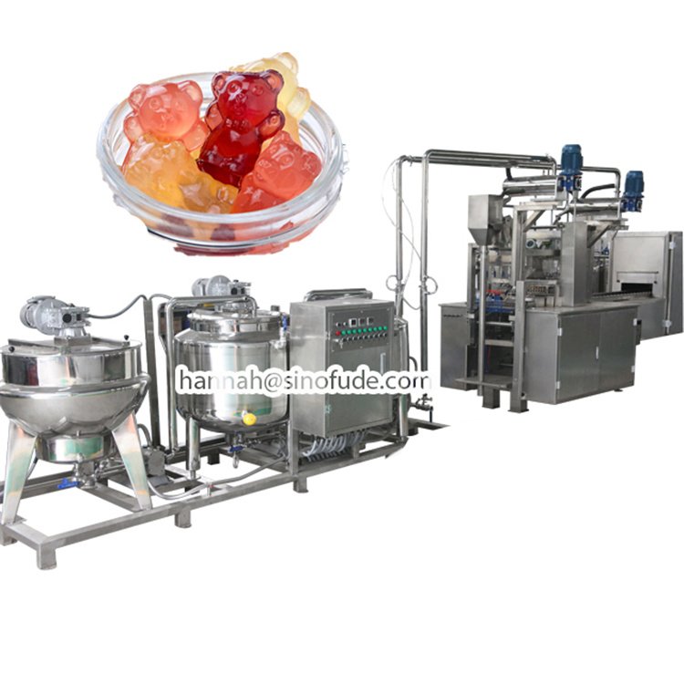 通用称重和混合系统 维生素软糖机 软糖设备 香精色素批次添加系统 芙达机械厂家报价