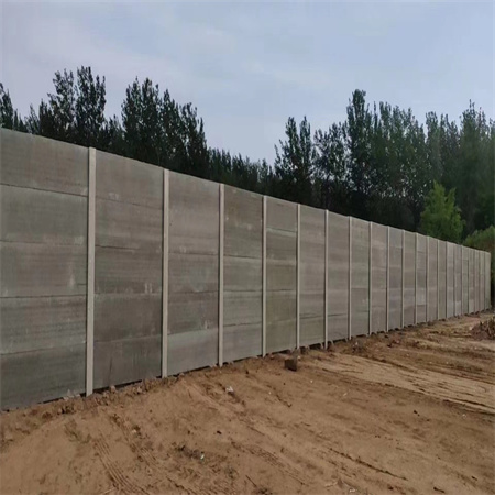 水泥围墙板厂家批发 装配式水泥围墙施工  水泥围墙板价格