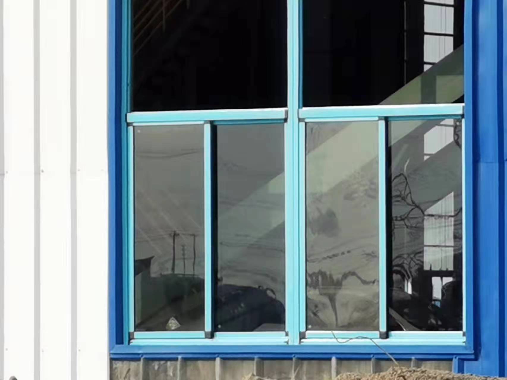 吉运祥  彩色涂层钢板门 彩钢门 彩钢窗 16J602-2 工业住宅供应 欢迎咨询图片
