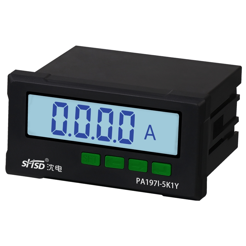 PA197I-5K1Y单相智能液晶交流电流表数字功率